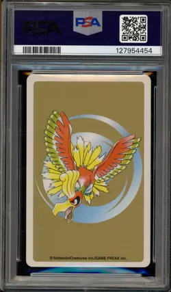 Pokemon Gold Playing Cards Umbreon 9 of Hearts #197C PSA 10 Gem Mint - Image 2