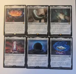 MTG Legendary Artifacts themed lot. 6 cards. - Image 1