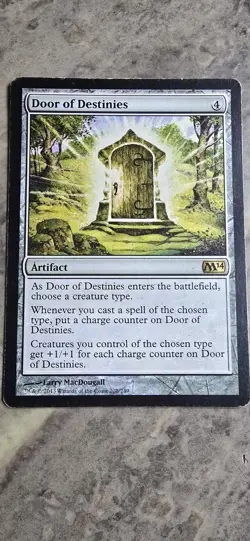 Door of Destinies Core Set 2014 (M14) Regular Artifact Rare MTG LP - Image 1