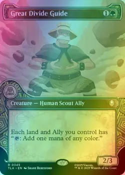 MTG - Great Divide Guide - Showcase - TLA 345 - Foil - NM - Image 1