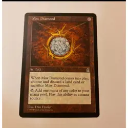 MTG Mox Diamond Stronghold MP Magic the Gathering used - Image 1