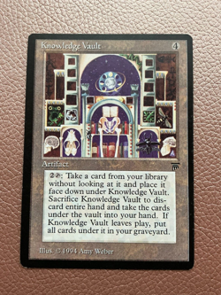 Knowledge Vault MTG Magic the gathering - Image 1