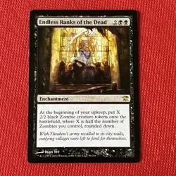MTG Endless Ranks of the Dead Innistrad Reg Rare #99/264 NM-Unplayed *Free Ship* - Image 1