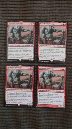 Magic: the Gathering / MtG Heartless Hidetsugu x4 Mixed Sets - Image 1