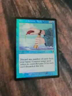 1x Foil Rites Of Refusal LP odyssey Mtg Flat Foil - Image 1