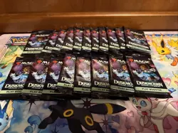 19x Magic the Gathering Duskmourn House of Horror Play Booster Pack 👻 - Image 1
