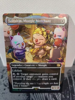 Stiltzkin, Moogle Merchant (Borderless) (Chocobo Track Foil) Final Fantasy Foil - Image 1