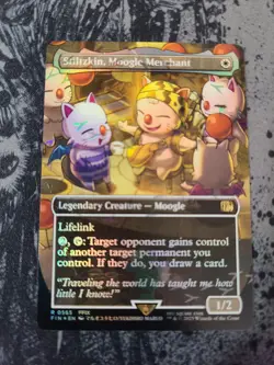 Stiltzkin, Moogle Merchant (Borderless) (Chocobo Track Foil) Final Fantasy Foil - Image 4