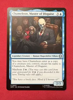 Chameleon, Master Of Disguise - Marvel’s Spider-Man Magic The Gathering MTG #27 - Image 1