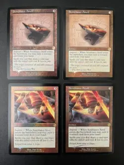 MTG- Semblance Anvil x4 - Brother's War Retro FOIL (2x Schematic) - Image 1