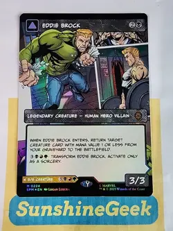 Eddie Brock (0224) (Borderless) Marvel's Spider-Man Foil - Image 1