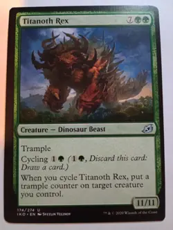1x Titanoth Rex Ikoria MTG Magic the Gathering NM - Image 1