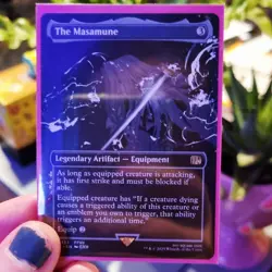 The Masamune (BORDERLESS) Final Fantasy - Magic the Gathering - Image 1
