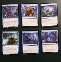 MTG Blue Lot x6 Crimson Vow MTG Magic the Gathering All Different - Image 1