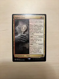 Fighter Class Non-Foil NM. Adventures In The Forgotten Realms. (AFR) - Image 1