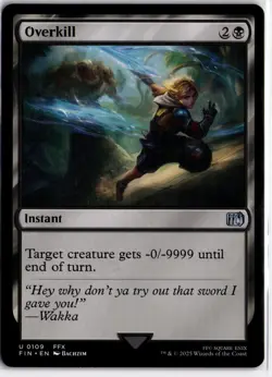 Magic The Gathering #0109 - Overkill - Final Fantasy - FIN - Image 1
