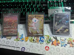 Pokemon 151 UPC Promo Set Mew SVP053, Mew ex 205/165 Mewtwo SVP052 (SEALED) - Image 1