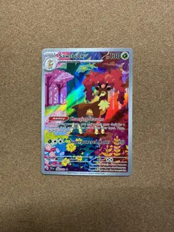 Pokemon TCG Sawsbuck Illustration Rare 166/162 SV05 Temporal Forces - Image 2