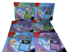 (Set of 6) Pokemon TCG Prismatic Evolutions Tech Sticker Collection New Sealed - Image 5