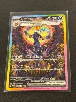 Pokemon Prismatic Evolutions Umbreon Special Illustration Rare Near Mint 161/131 - Image 1