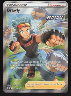 Brawly 188/198 Pokemon TCG Chilling Reign NM - Image 1
