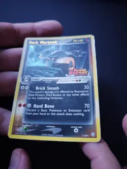 VINTAGE POKEMON.Dark Marowak. Ex Team Rocket Returns. Stamped Holo.ENG 7/109 - Image 3