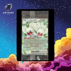 Carte Pokemon Famignol EX 155/182 Scelle New Promo Ecarlate et Violet SVP PAR Fr - Image 1