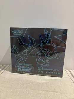 Pokemon TCG Phantasmal Flames Pokemon Center ETB Elite Trainer Box - New Sealed - Image 1