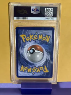 2017 Pokemon Sun & Moon Shining Legends Holo #40 Shining Mew PSA 7 - Image 2