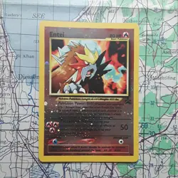 Pokemon * Black Star Promo * Entei #34 Holofoil - Image 1