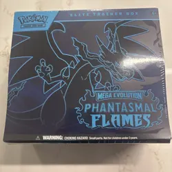 Pokemon TCG Phantasmal Flames Elite Trainer Box Sealed Mega Evolution ETB - Image 1
