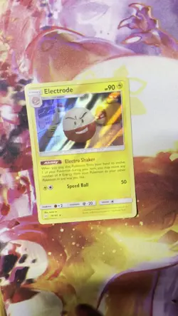 Electrode Holo Rare - Pokemon Sun & Moon Team Up 🔥HOLO BLEED🔥 - Image 2