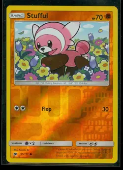 Pokemon STUFFUL 55/111 - Crimson Invasion Rev Holo - MINT - Image 1