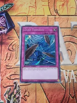 Dust Tornado SBC1-END19 Secret Rare 1st Ed NM Yugioh - Image 1