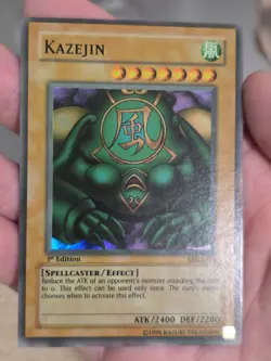 Yugioh Vintage 1st Holo Lot NM Enemy Controller AST Faded Kazejin MRD - Image 4