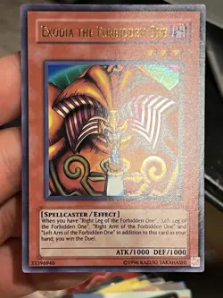 exodia the forbiden one Lob Ultra Rare Mint Yugioh - Image 1
