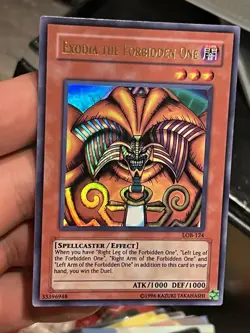 exodia the forbiden one Lob Ultra Rare Mint Yugioh - Image 2
