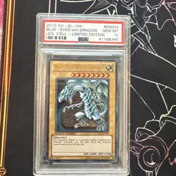2010 Yu-Gi-Oh! Legendary Collection Blue-Eyes White Dragon #LC01-EN004 PSA 10 💎 - Image 1