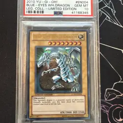 2010 Yu-Gi-Oh! Legendary Collection Blue-Eyes White Dragon #LC01-EN004 PSA 10 💎 - Image 2