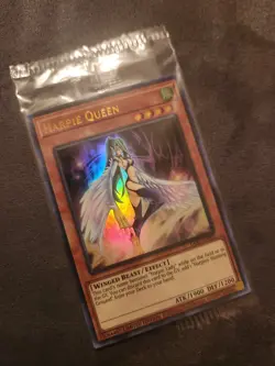 YuGiOh! Harppie Queen LART-EN021 Ultra Rare *SEALED* - Image 1