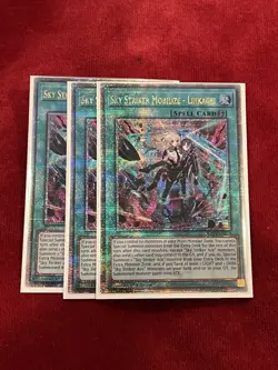 Sky Striker Mobilize - Linkage! Quarter Century Secret Rare RA03-EN274 EURO x3 - Image 1