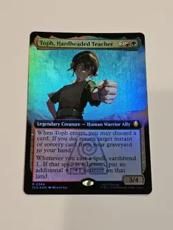 Toph, Hardheaded Teacher (Extended Art) Avatar: The Last Airbender Foil - Image 1
