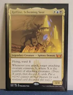 Streets of New Capenna #213 Raffine, Scheming Seer MTG - Image 1