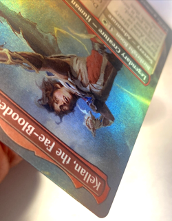 MTG Kellan, the Fae-Blooded (Borderless Foil) Wilds of Eldraine 0298 NM - Image 5