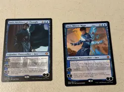 2 x mtg Jace planeswalkers, Architect of Thought, Mirror Mage - Image 1
