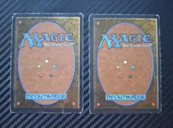 MTG Strip Mine & Flying Men MP. Antiquities 🌙 Arabian Nights - Image 3