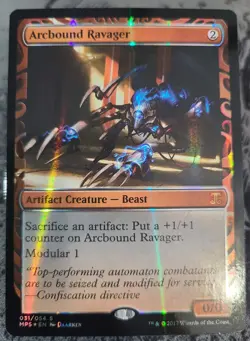 Arcbound Ravager Masterpiece Series: Kaladesh Inventions Foil - Image 1