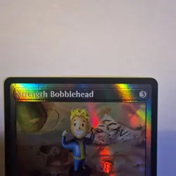 Fallout Magic The Gathering Strength Bobblehead SERIALISED 235/500 - Image 4