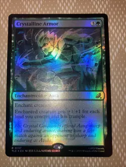 Magic TCG Avatar Foil Crystalline Armor - Image 1