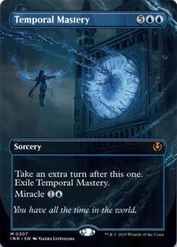 Temporal Mastery (Borderless) - Innistrad Remastered - Magic MTG NM - Image 1